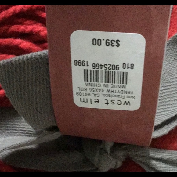 West Elm blanket - Picture 2 of 3